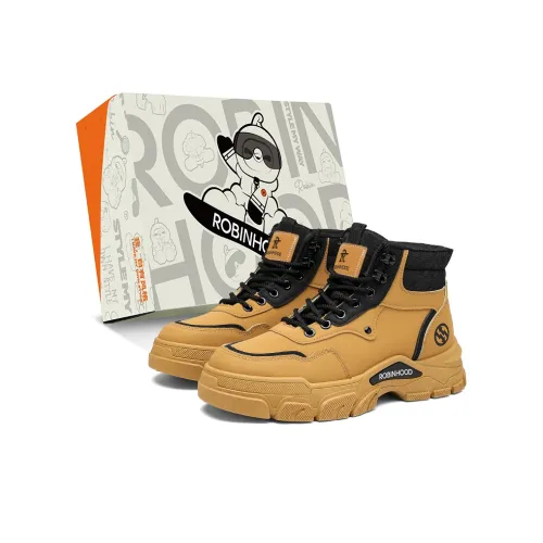 ROBINHOOD Ankle Длина (размер в длину) Мартин Boot Men's Box Включено