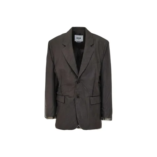 MSGM Серый Женские Деловые Костюмы