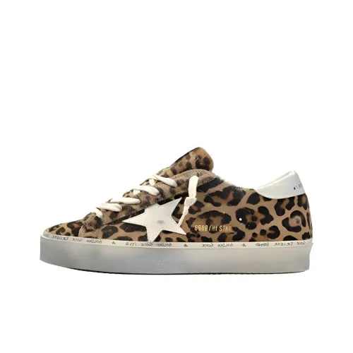 Golden Goose Hi Star Low Топ Скейтборд Кроссовки Женские Коричневый