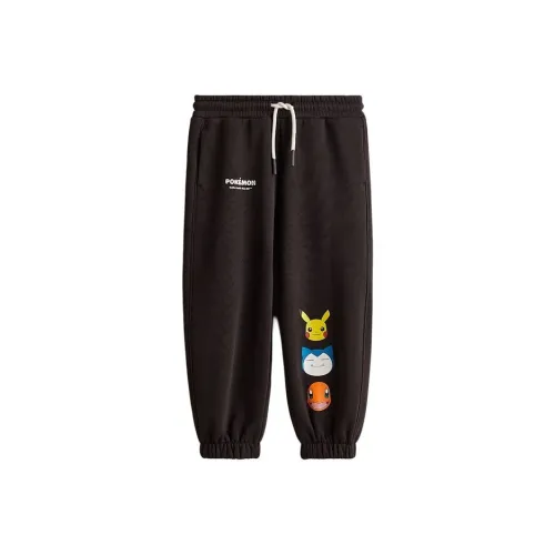H M x Pokemon Коллаборация FW25 Тренировочные штаны для детей