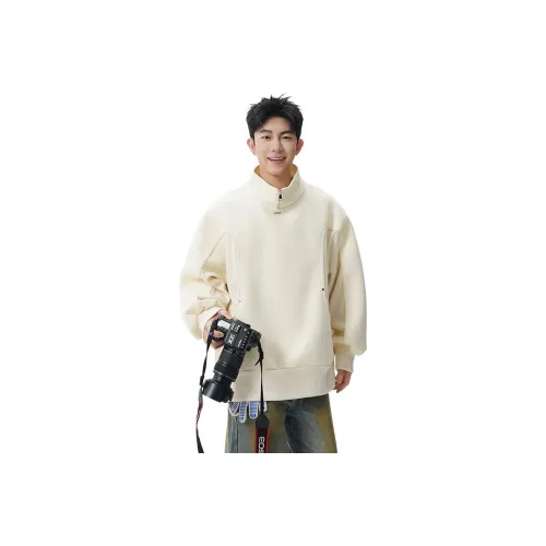 JIARONG Абрикос Унисекс Свитшоты