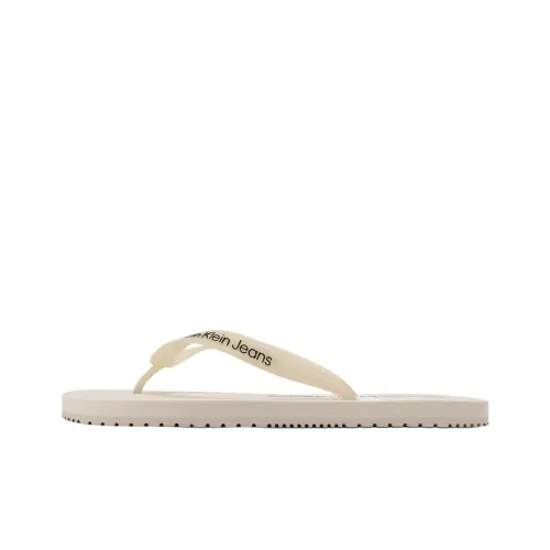 Calvin Klein Шлепанцы Мужские Мокко-Бежевые