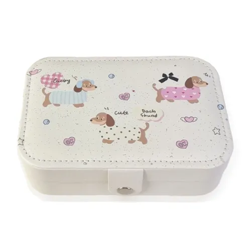 JOYDINNY ПУ (полиуретан) Коробки для украшений Унисекс