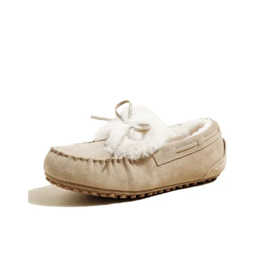 Ouumeis Лоферы с резиновым подошвой Женские