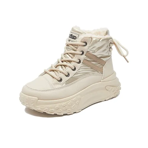 JOHLIN DREAM Толстая подошва термическая устойчивая к истиранию верх утепленная обувь женская