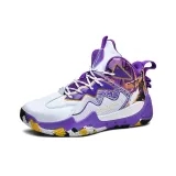 Бело-фиолетовый