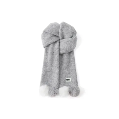 Jeep Полиэстер Трикотаж Шарфы Унисекс