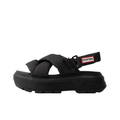 HUNTER Городской Liber Пляжные сандалии Унисекс Черный