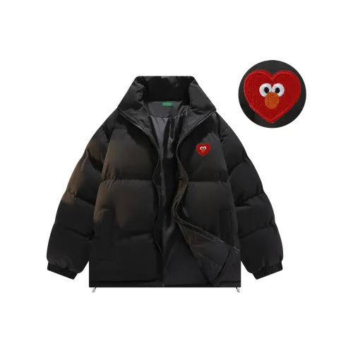 SESAME STREET Стеганый хлопковый пуховик унисекс