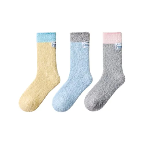 PRIMEET Носки Crew Женские упаковка из 3 пар