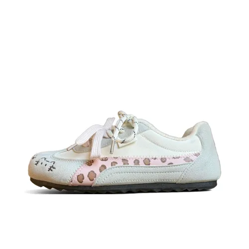 B10CROWN Низкие кроссовки для скейтбординга женские бежевые