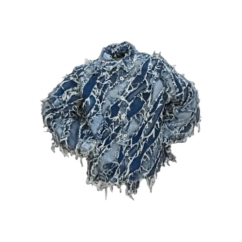 A02 Синий Унисекс Куртки