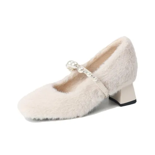 GOSO Грубый каблук Мэри Джейн Женские обувь