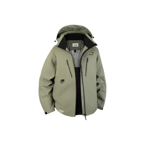 Raucohouse Хлопковый пуховик унисекс