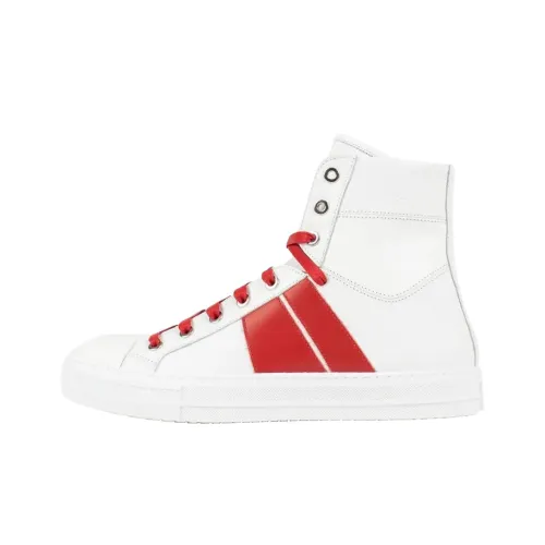 AMIRI Sunset High Top Скейтборд Кроссовки Мужские Белые