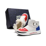 Бежевый синий