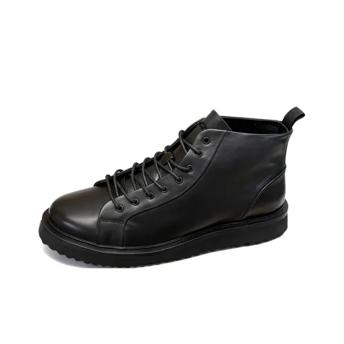 JHCZC Martin Boots Мужские Черные
