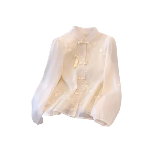 ZIMO Cotton Linen Blend Shirt Women's