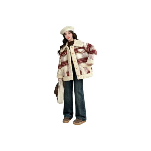 Mu Qingqing Хлопковый пуховик для подростков