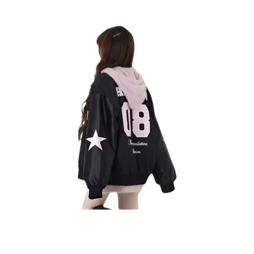 ZHIO Черные Женские Куртки