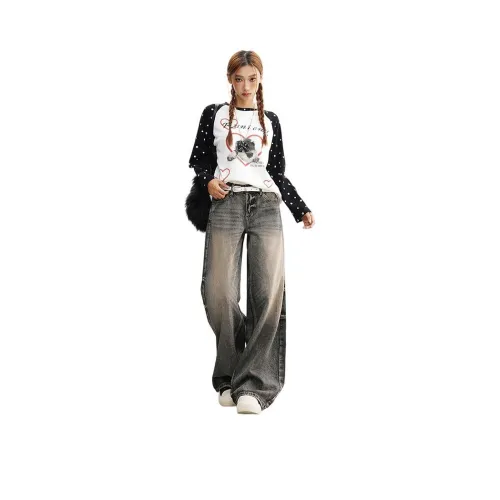 Olivia Share777 Серые оттенки Женские Джинсы