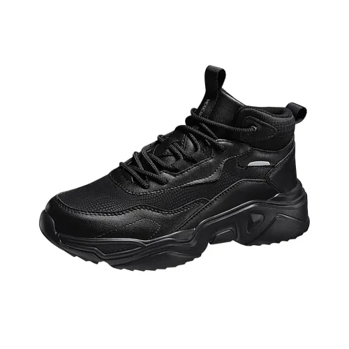 MEXICAN Термический Амортизирующий Покрытие Увеличивающий Высоту Устойчивый к Износу Противоскользящий MID Топ Повседневная Обувь Мужская