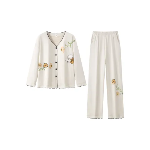 Gongdie x Capybara Collaboration Пижамный комплект Женские