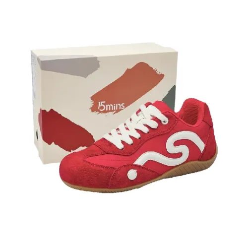 15 MINS Низкий топ Немецкая армейская обувь 3 см Женская