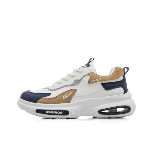 Warrior Водонепроницаемый и противоскользящий низкий топ с толстой подошвой мужские кроссовки белый хаки темно-синий