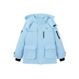 Джинсовая ткань, светло-синий цвет, модель 88101