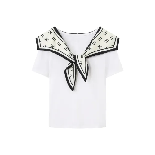 Fish Rabbits Белый Женские T-рубашки