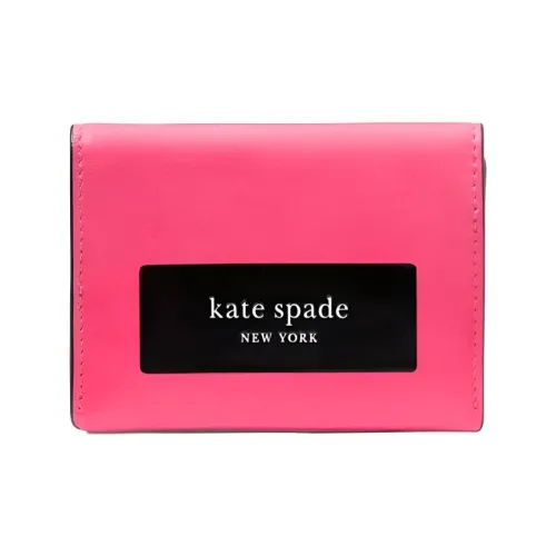 Kate Spade Кожа Кошелек Женские Розовый
