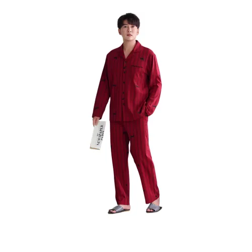 Herbal Primer Бордовый Мужской Пижамные комплекты