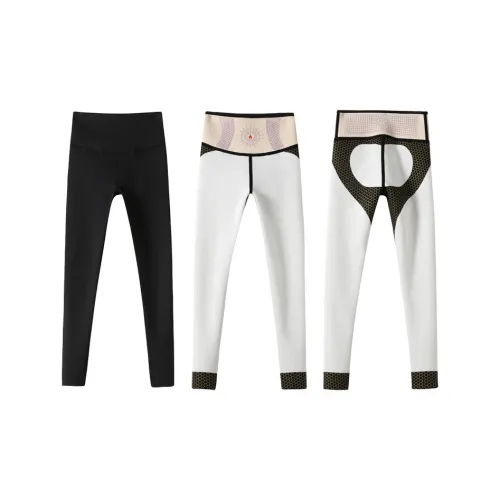 Herbal Primer Черный Женские Леггинсы