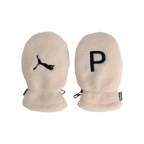 PUMA Полиэстер Спортивные Перчатки Женские Белые