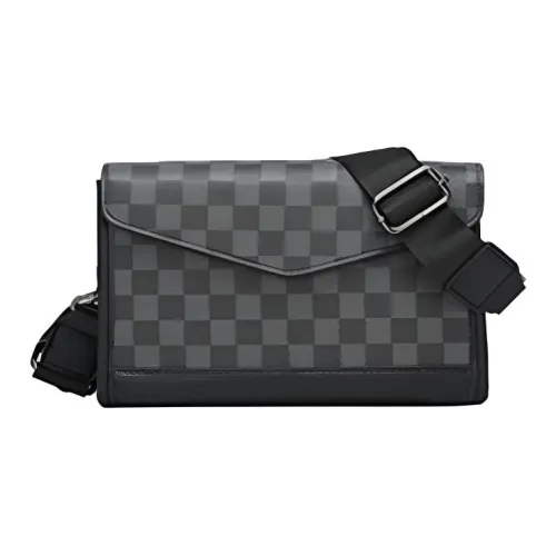 SMVP ПУ (полиуретан) Сумка через плечо Стандартная Мужская