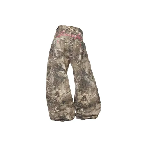 SAGP Ветка с рельефом Унисекс Джинсы