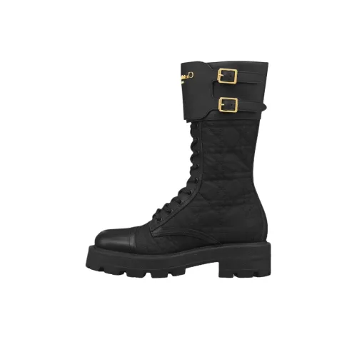 DIOR D Trap Crew Sock Martin Boot Женские Черный