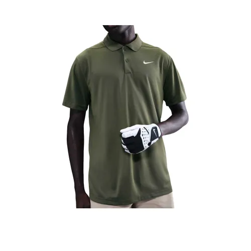 Nike Dri Fit Golf Одежда Мужская Оливково-Зеленая