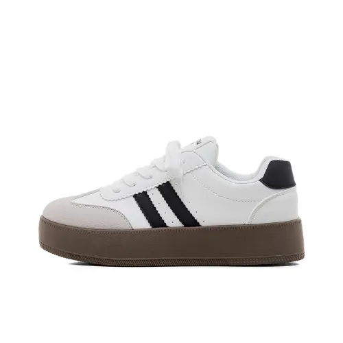 HUANQIU Легкий Дышащий Wa Противоскользящий Низкий Топ Повседневная Обувь Женская Белая