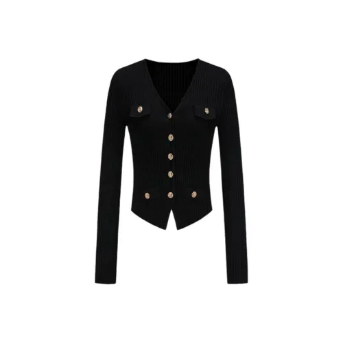 COVER TIME Черный Женский Трикотаж