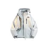 Серебряный снежный серый [без подкладки, куртка]