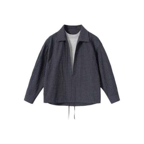 Zomuros Синий Серый Унисекс Рубашки