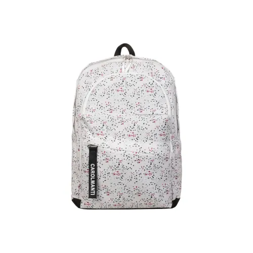 CREAM BEAR Нейлоновый рюкзак стандартный для подростков белый черный