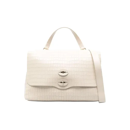 Zanellato Сумка через плечо из телячьей кожи сумка среднего размера женская светло-бежевая