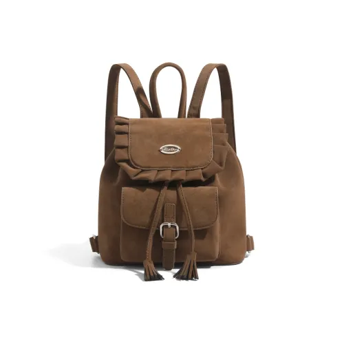 CLEVER KETCH ПУ (полиуретан) Рюкзак Женские Темно-коричневый