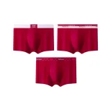 [3 упаковки] Кошка Голова С принтом + Минималистский стиль Двусторонний + Красный Шахматный узор