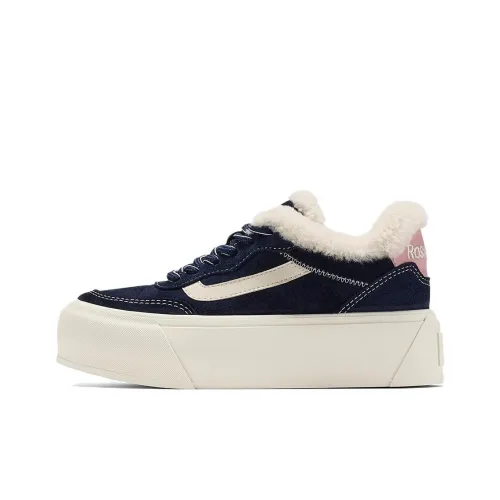 Rosa Bianca Термические Рекомендуемый рост Увеличение Низкий Топ Скейтборд Кроссовки Женские