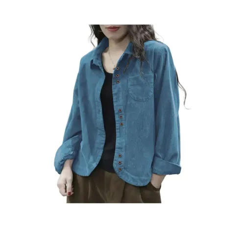 ZIMO Cotton Linen Blend Shirt Women's