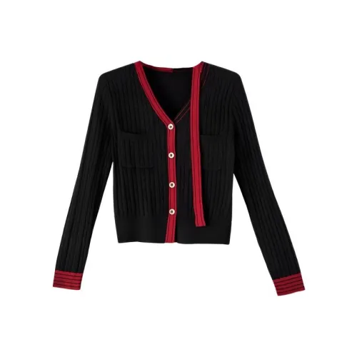 WANBAI Трикотажная ткань Кардиган Женские